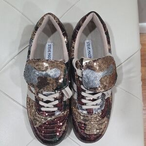 Steve Madden Multicolor Sequin Sneakers
